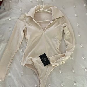 V-NECK POLO LONG SLEEVE BRAMISUIT